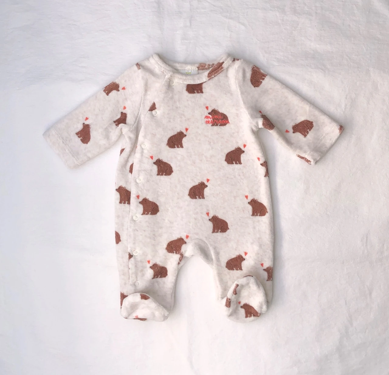 TAO velvet pajamas newborn – photo 2